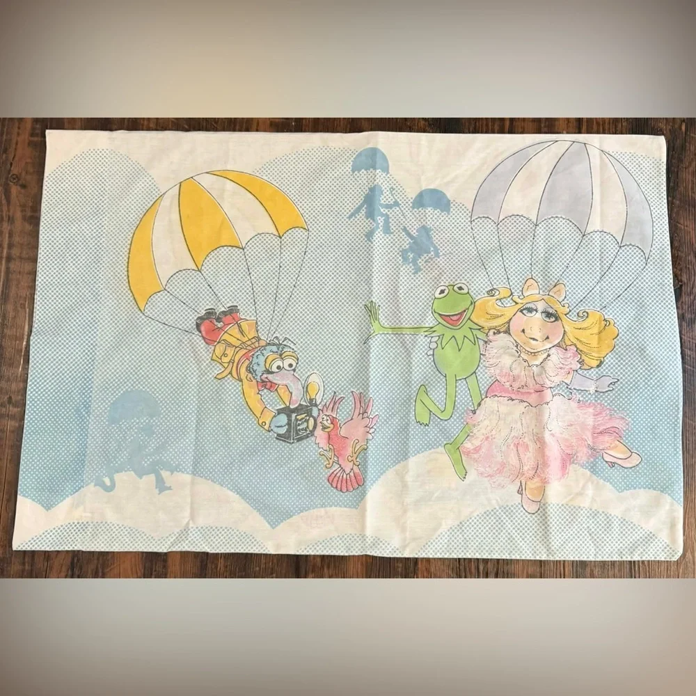 Vintage Martex The Muppets pillow case